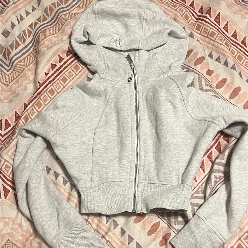 lululemon athletica Light Gray Women's Hoodie